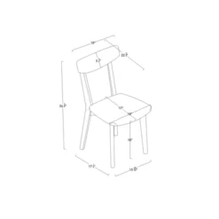 Astrid Mid-Century Dining Chairs - Threshold™ 17 Astrid Mid-Century Dining Chairs - Threshold™ -Furniture Supplies Store GUEST a9ca3eee 4e1b 44cc 9434 431437e4e776