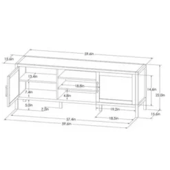 Warwick TV Stand For TVs Up To 69" With Storage - Threshold™ -Furniture Supplies Store GUEST aa5ced08 9927 4c02 baaa 6c8be324d626