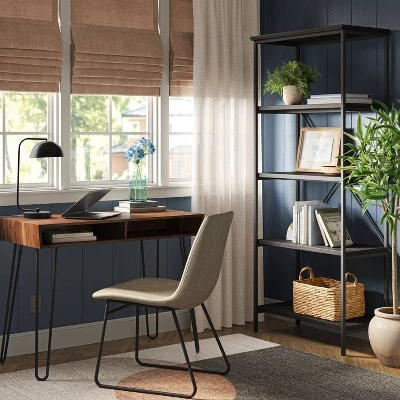 Hairpin Writing Desk With Storage - Threshold™ 3 Hairpin Writing Desk With Storage - Threshold™