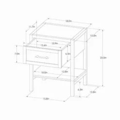 Warwick End Table With Drawer - Threshold™ -Furniture Supplies Store GUEST aceb4d63 ee0d 43ad aff2 c6d7404de1eb