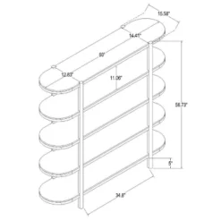 57" Portola Hills 5 Shelf Horizontal Bookcase - Threshold™ Designed With Studio McGee 19 57" Portola Hills 5 Shelf Horizontal Bookcase - Threshold™ Designed With Studio McGee -Furniture Supplies Store GUEST b0ffd2cc a3d5 4cfa 8018 6df7d8fb0ee4