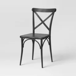 Set Of 2 Malden French Bistro Dining Chair Black - Threshold™ -Furniture Supplies Store GUEST b98d5729 0c98 484d 974b 0fef9dc964cb
