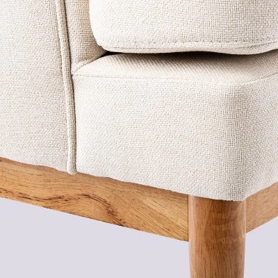Howell Upholstered Accent Chair With Wood Base - Threshold™ Designed With Studio McGee 6 Howell Upholstered Accent Chair With Wood Base - Threshold™ Designed With Studio McGee - Image 4