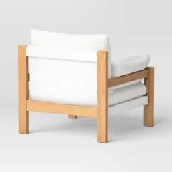 Canyon Slouchy Arm Rustic Wood Accent Chair Cream - Threshold™ 9 Canyon Slouchy Arm Rustic Wood Accent Chair Cream - Threshold™ -Furniture Supplies Store GUEST c30d1d29 d7bc 4466 ba9d 2a488303b91a