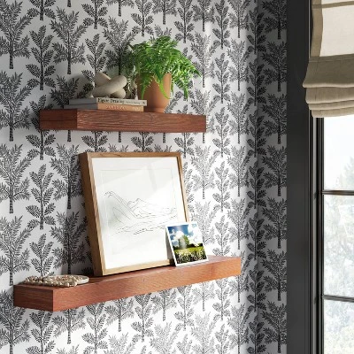 24" Floating Wood Shelf - Threshold™ 3 24" Floating Wood Shelf - Threshold™