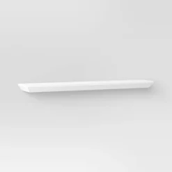 Wedge Shelf With Rod Bracket White - Threshold™ -Furniture Supplies Store GUEST c4d19b23 f651 4d9b 882e daf6092e6452