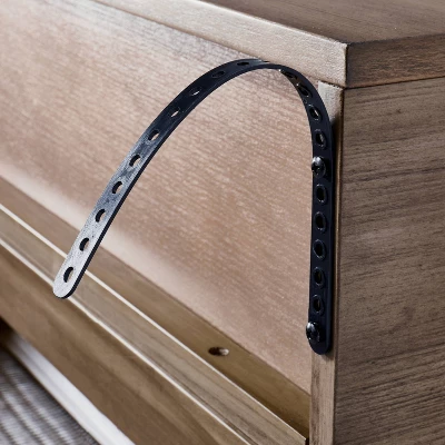 Brandeis Woven Console Table Brown - Threshold™ Designed With Studio McGee 6 Brandeis Woven Console Table Brown - Threshold™ Designed With Studio McGee - Image 4