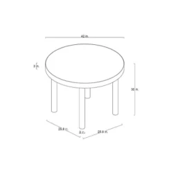 Northvale Round Wood Dining Table - Threshold™ Designed With Studio McGee 11 Northvale Round Wood Dining Table - Threshold™ Designed With Studio McGee -Furniture Supplies Store GUEST d6a4b332 213c 4a65 807a feb3bf9b8317