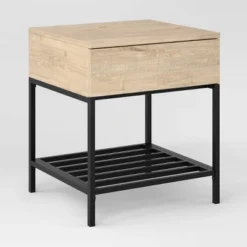 Loring End Table With Charging Station - Threshold™ 15 Loring End Table With Charging Station - Threshold™ -Furniture Supplies Store GUEST d8b9567b a4cd 4bda 98a6 31c5f7bf53fc