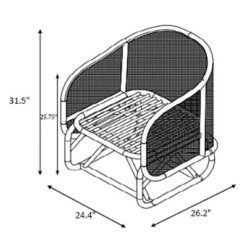 Rialto Woven Barrel Back Chair With Cushion - Threshold™ Designed With Studio McGee 11 Rialto Woven Barrel Back Chair With Cushion - Threshold™ Designed With Studio McGee -Furniture Supplies Store GUEST e7a58e63 6ba0 4338 875a d6f5750dd233