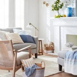 Lanham Marble Top Side Table Brown - Threshold™ -Furniture Supplies Store GUEST ec92174d 7f31 4f27 8aef 6f58c8539f49