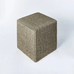 Lynwood Square Woven Cube Natural - Threshold™ Designed With Studio McGee -Furniture Supplies Store GUEST ed0cf75a a806 4b02 a74d 1092a00fb29d