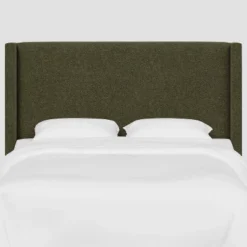 Austin Wingback Headboard In Tweed - Thresholdâ˘