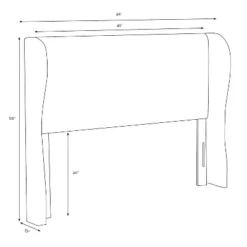 Tufted Woven Upholstered Wingback Headboard - Skyline Furniture -Furniture Supplies Store GUEST f47c524d 5a84 41dd 83e3 67b08377f580