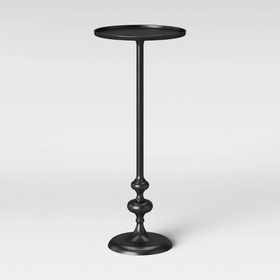 Londonberry Turned Metal Accent Table Black - Threshold 12 Londonberry Turned Metal Accent Table Black - Threshold - Image 10