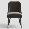 Geller Modern Dining Chair In Shiny Velvet Mystere - Threshold™ -Furniture Supplies Store GUEST f728cf4a ef0e 480a a39b 429a6d845177
