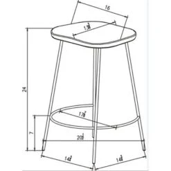 Metal Base Counter Height Barstools With Wood Seat Brown - Threshold™ Designed With Studio McGee 11 Metal Base Counter Height Barstools With Wood Seat Brown - Threshold™ Designed With Studio McGee -Furniture Supplies Store GUEST fc6ba567 7d0a 4f6c a2d1 6fb42b1cfa64