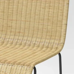 Chapin Modern Woven Counter Height Barstool With Metal Legs - Threshold™ -Furniture Supplies Store GUEST fccf51f4 0984 4b42 aa00 ada5ae349fd5